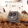 dohľadová kamera 4K WLAN s dvojitým objektívom, širokouhlým Náhľad obrázku produktu 4