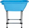 Mini-Hundebadewanne – Kunststoff – Blau Produktbild-Vorschau 2