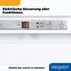Close-up of a refrigerator control panel with digital display and buttons. Produktbild-Vorschau