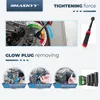 HASKYY Drehmomentschlüssel Zündkerzenschlüssel Set 3/8" Produktbild-Vorschau 4