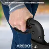 AREBOS ľahký rolátor, rolátory, 6-pozičné nastavenie výšky, Náhľad obrázku produktu 3