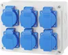 Baustromverteiler Wandverteiler 6x 230V BALS Steckdose Produktbild-Vorschau 1