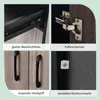 COSTWAY 180 cm hoher Küchenschrank mit integrierter Produktbild-Vorschau 7