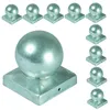 10x Chapeau de poteau boule 9x9 cm Chapeau de clôture Voir les images du produit 1