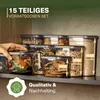 Viwares luftdichte Vorratsdosen mit Deckel | 15er Produktbild-Vorschau 7