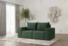 Sofaset Designersofa ESTELLE 3-2-1 in Stoff Poso Grün Produktbild-Vorschau 4