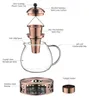 théière en bronze de 1500 ml avec réchaud et Voir les images du produit 3