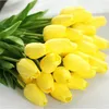 Gefälschte Blume Tulpe,Real Touch,Gelb Produktbild-Vorschau 5
