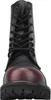 ANGRY ITCH-8-Loch Burgundy Red Rub-Off Leder Stiefel mit Produktbild-Vorschau 3