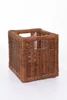 Cestino da scaffale ATTRAKTIV in rattan naturale 23x26x26 Anteprima dell’immagine prodotto 3