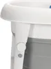Puck Faltbare Badewanne II - Weiß/ Grau Produktbild-Vorschau 5