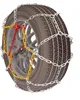 A snow chain is fitted to a car tire. Náhľad obrázku produktu