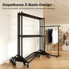 HOKEEPER Commerciële kledingrek met Z-standaard, Productafbeelding-voorbeeld 7