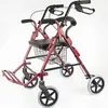 Rollator AT51018 mit Fußstütze, faltbar, 8-Zoll-Räder, Produktbild-Vorschau 1