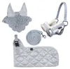 Hobby Horse Set - Halfter, Strick, Decke & Fliegenhaube im Produktbild-Vorschau 1