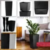 A collage of product images and a lifestyle shot of a plant in a pot. Produktbild-Vorschau