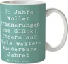 Mr. & Mrs. Panda Kaffeetasse Spruch 79. Geburtstag Produktbild-Vorschau 1