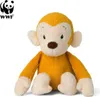 A stuffed monkey toy is shown against a white background. Produktbild-Vorschau