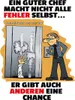 vianmo Holzschild 40x30 cm Guter Chef Fehler nicht selbst Produktbild-Vorschau 1