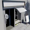 LZQ 120 x 100cm Vordach Türdach Pultbogenvordach Produktbild-Vorschau 12