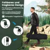 COSTWAY Campingstuhl faltbar, Klappstuhl mit Schirm, Sitz, Produktbild-Vorschau 7
