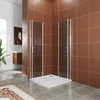 SONNI rohový sprchovací kút Sprchový kút ŠxHxV: 120x90x195 Náhľad obrázku produktu 2