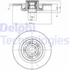 2x DELPHI Bremsscheibe BG9026RS für RENAULT SCÉNIC II Produktbild-Vorschau 1