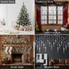 A collage of four images showcasing different styles of Christmas lights and decorations. Anteprima dell’immagine prodotto