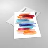 Bilder auf glas - Einteilig - Abstraktion Farben Gürtel - Produktbild-Vorschau 2