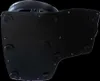 The underside of a black gaming steering wheel with suction cups and screws. Anteprima dell’immagine prodotto