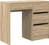 vidaXL Stôl Sonoma dub 90 x 37,5 x 75 cm materiál na báze Náhľad obrázku produktu 1