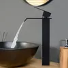 Homelody Wasserhahn Bad Wasserfall Badarmaturen Schwarz Produktbild-Vorschau 11