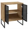 A product shot of a cabinet with open doors. Podgląd zdjęcia produktu