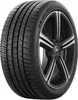A close-up studio shot of a car tire mounted on a stylish alloy wheel. Podgląd zdjęcia produktu