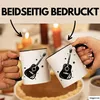 Gitarrenspieler Geschenk Tasse Gitarre Grafik Kaffee-Becher Produktbild-Vorschau 2
