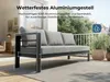 MeXo Gartenlounge-Set Gartenmöbel setaus Aluminium, Produktbild-Vorschau 11
