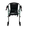 Rollator grün 7,2 kg faltbar, 60 cm breit, pannensichere 8 Produktbild-Vorschau 9