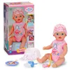 BABY born Lena in pinken Strampler 36 cm mit 7 Funktionen Produktbild-Vorschau 1