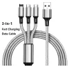 3-in-1 Ladekabel Robustes Mehrfachladekabel mit USB-C Micro Produktbild-Vorschau 1