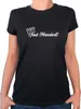 Huuraa Damen T-Shirt Just Married Tauben M Black Bio Produktbild-Vorschau 1