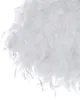 BELIANI Závěsná lampa bílé peří se sférickým stínením. Náhled obrázku produktu 4
