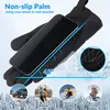 ROCKBROS Winter Fahrrad Handschuhe Touchscreen Produktbild-Vorschau 2