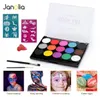 Janolia Gesichtsfarbe, Body Painting Kinderschminke Set mit Produktbild-Vorschau 1