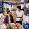Dekorations-Set zum 30. Geburtstag Girlande Ballons Set Produktbild-Vorschau 5