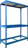 Reifenregal Blau 180 x 130 x 50 cm Produktbild-Vorschau 2