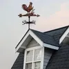 Wetterfahne in Hahnform, Retro-Windfahne aus Metall, Produktbild-Vorschau 4