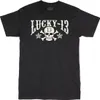 Lucky 13 T-Shirt Herren Skull Stars schwarz L Produktbild-Vorschau 1