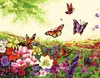 Malen nach Zahlen 5d Diamond Painting Blumenwiese Malen Produktbild-Vorschau 1