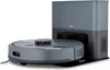 A robot vacuum cleaner with its charging and emptying station. Produktbild-Vorschau