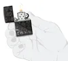 Accendino Zippo Armor High Polish Black con teschi, Anteprima dell’immagine prodotto 9
